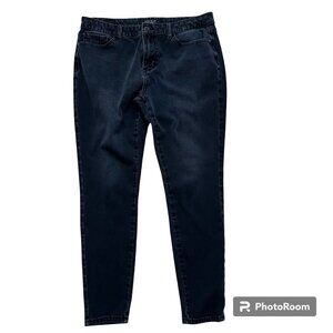 Judy Blue Skinny Fit Four Pocket Straight Leg Jeans, Charcoal - Size 11/30 (J4)